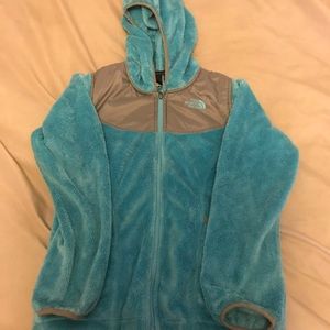 Light blue north face